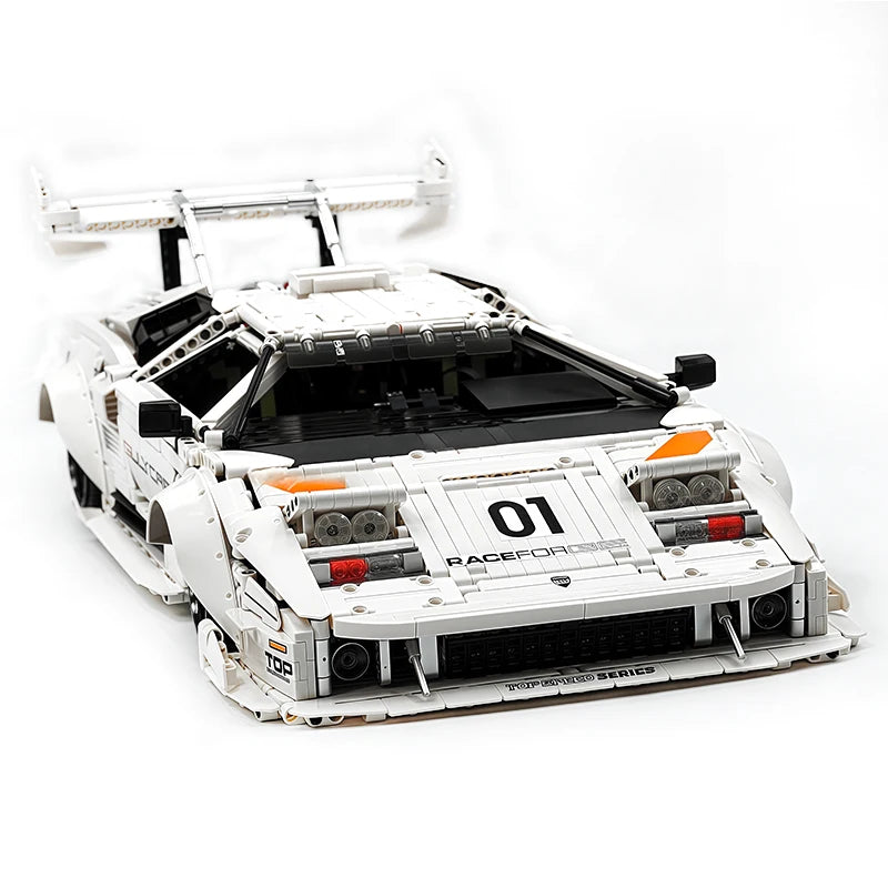 10649 3970ピース 1:8 MOC テクニカルRC レトロスポーツカー LP5000