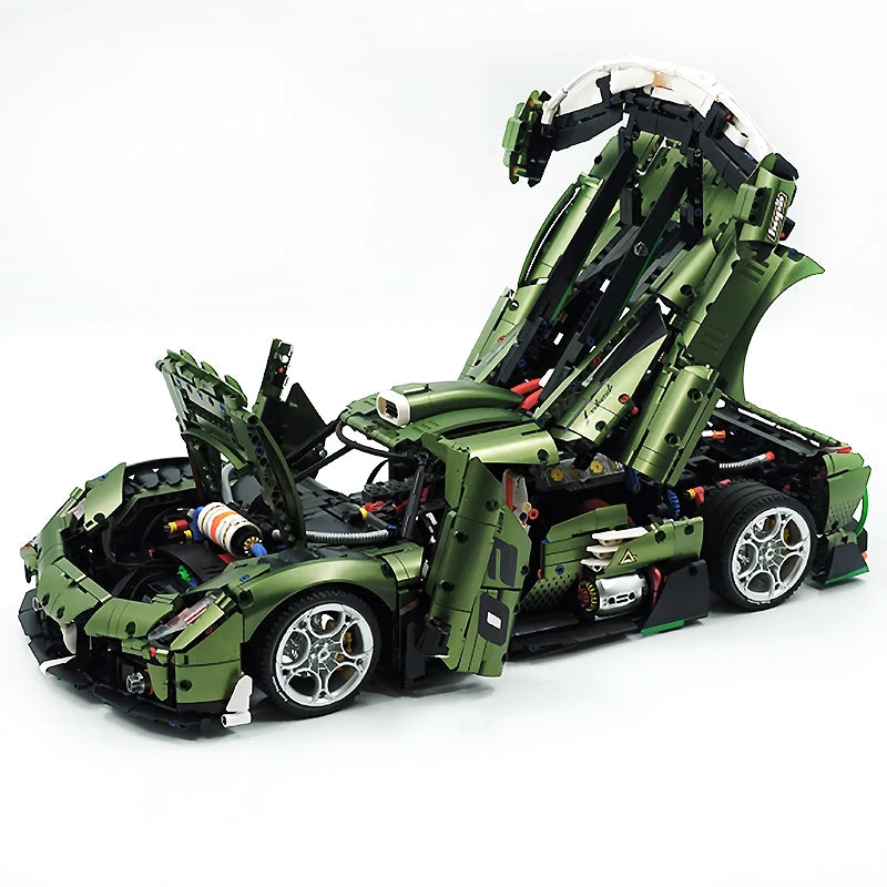 スーパーカー KenSaige 1:8 スケールモデルビルディングブロック