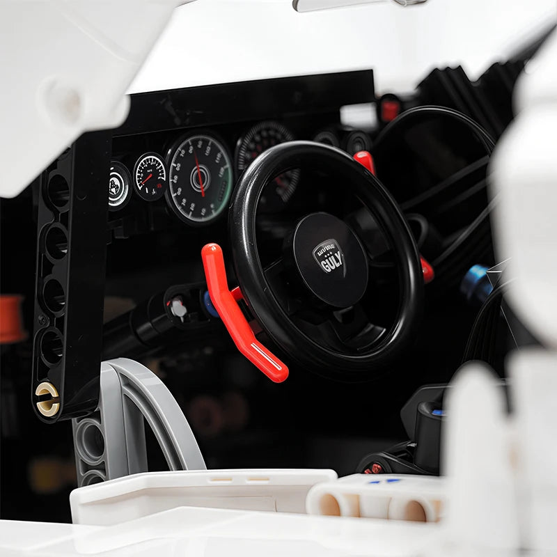 10649 3970ピース 1:8 MOC テクニカルRC レトロスポーツカー LP5000