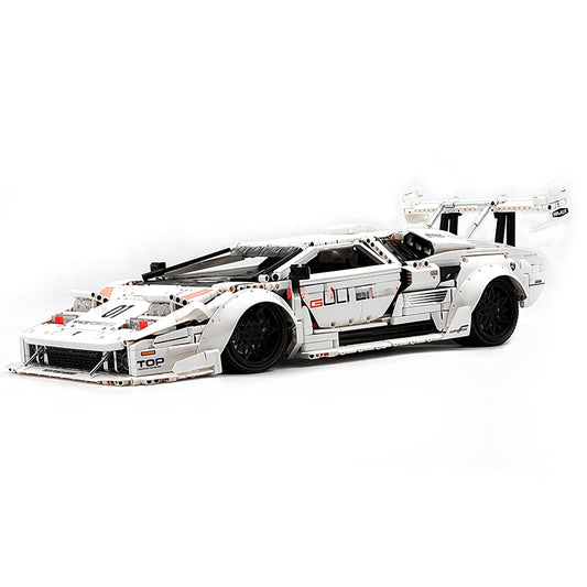 10649 3970ピース 1:8 MOC テクニカルRC レトロスポーツカー LP5000