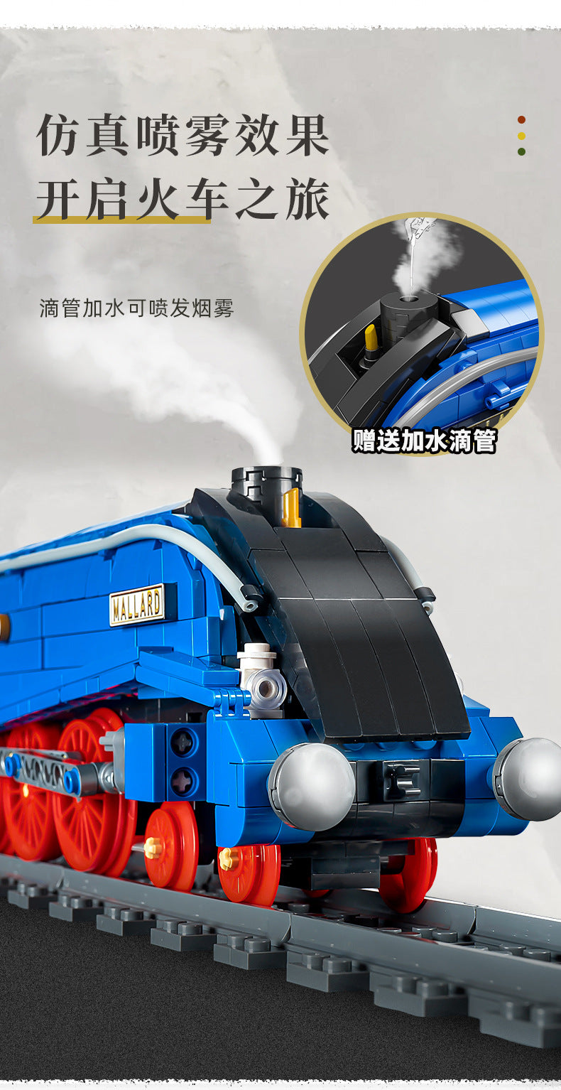 MOC 12006 スチームハイカー機関車 クラスA4 輸送車両モデル