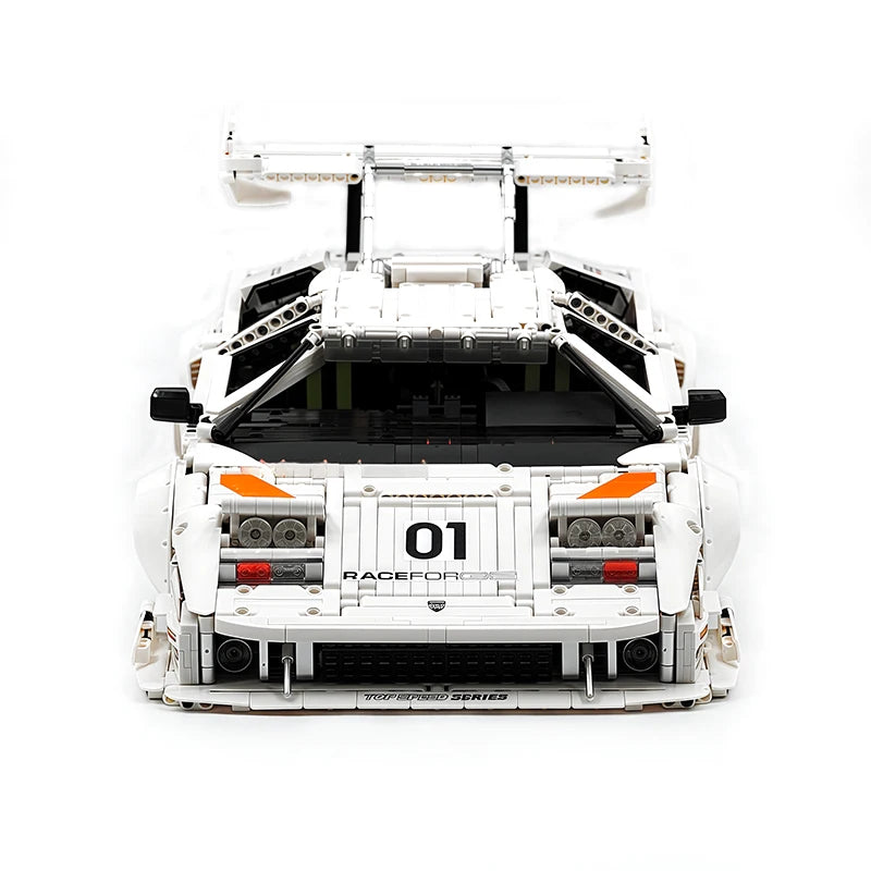 10649 3970ピース 1:8 MOC テクニカルRC レトロスポーツカー LP5000