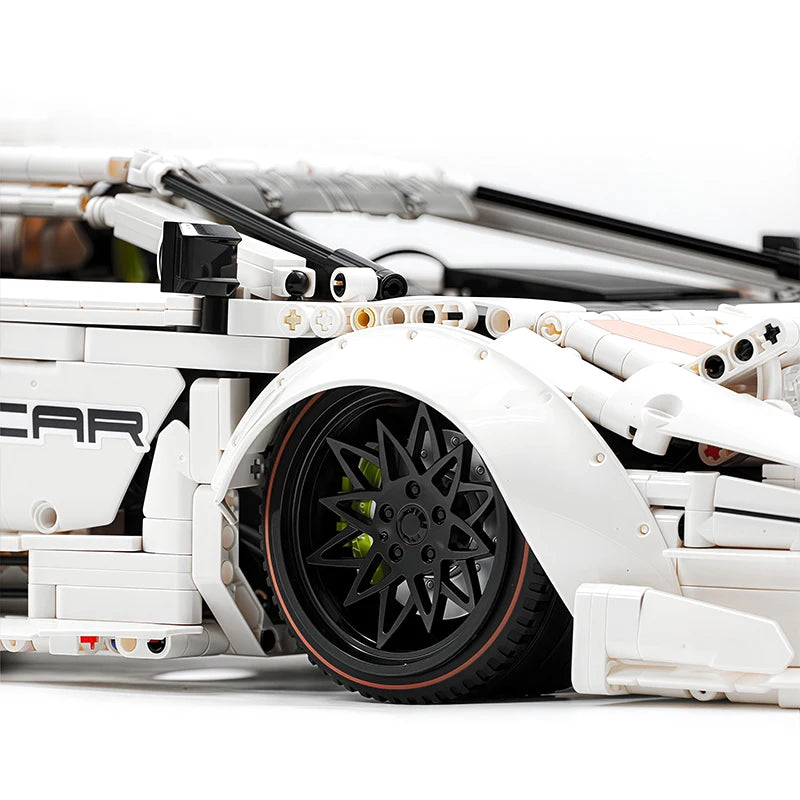 10649 3970ピース 1:8 MOC テクニカルRC レトロスポーツカー LP5000
