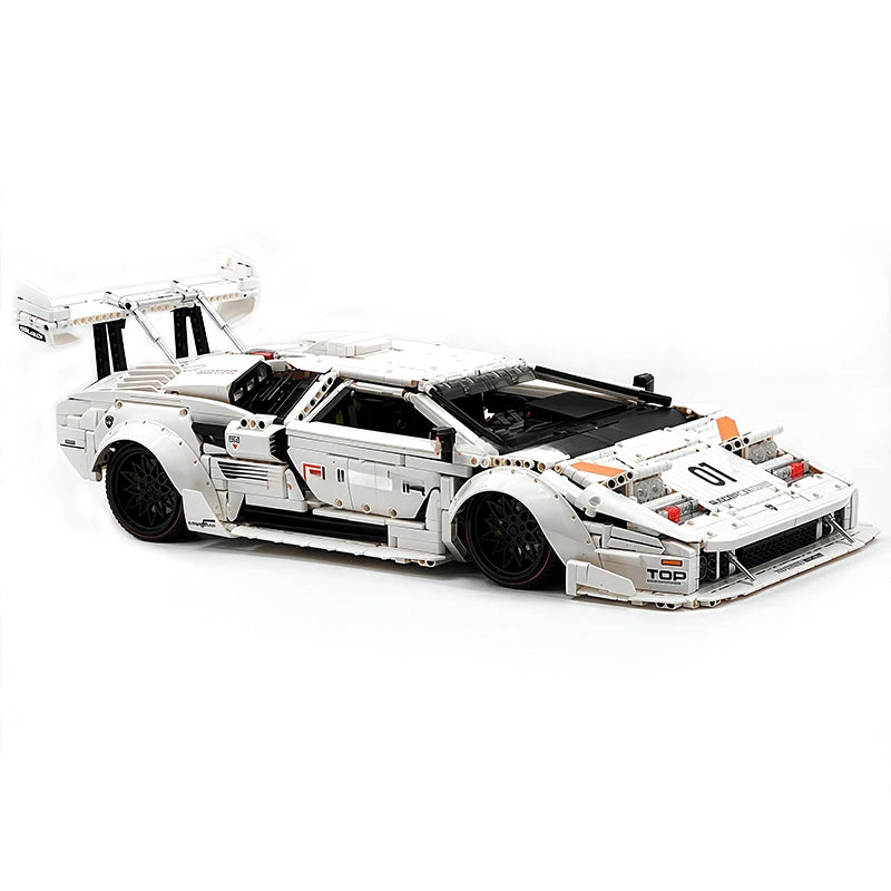 10649 3970ピース 1:8 MOC テクニカルRC レトロスポーツカー LP5000