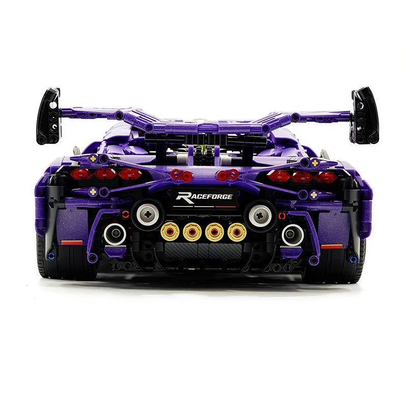 GULY 子供向けレーシングカービルディングブロック ハイテクパワーチャンピオン 10635