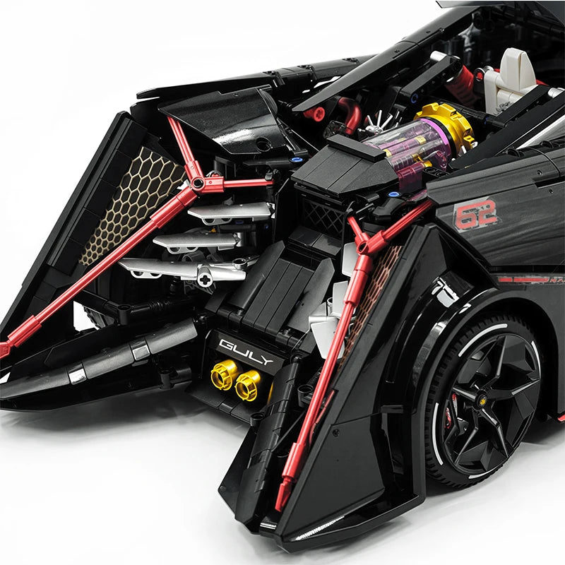 10644 2884個 MOC テクニカル RC コンセプトスーパーカービルディングブロック