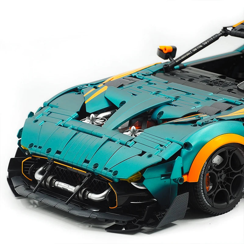 10647 3794個 MOC テクニカル 1:8 RC レーシングビルディングブロック