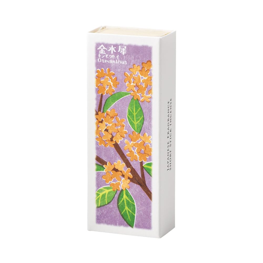 Kousaido Ika Denshin – Japanese Floral Incense Gift Set with 12 Fragrances