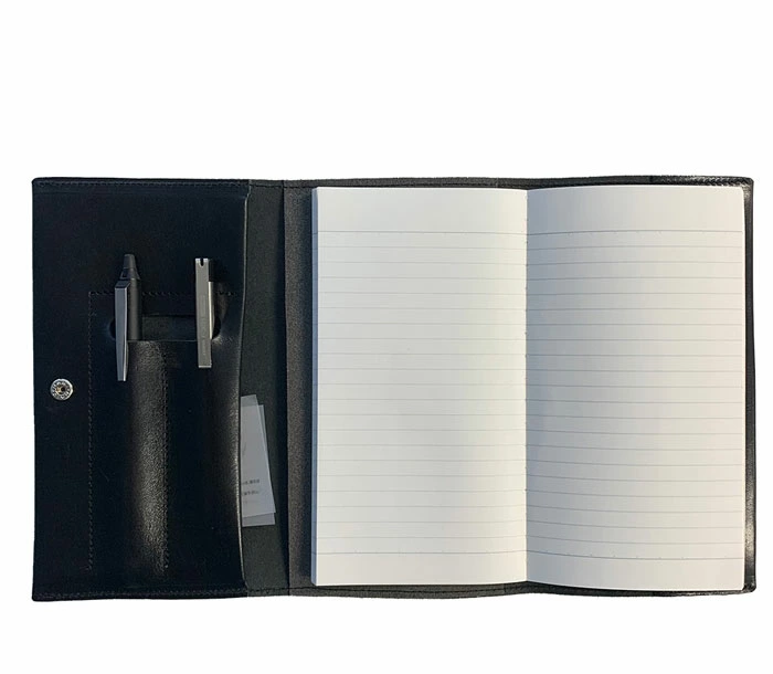 The Executive Folio - Hand-Tanned Leather Journal Jacket (B6)