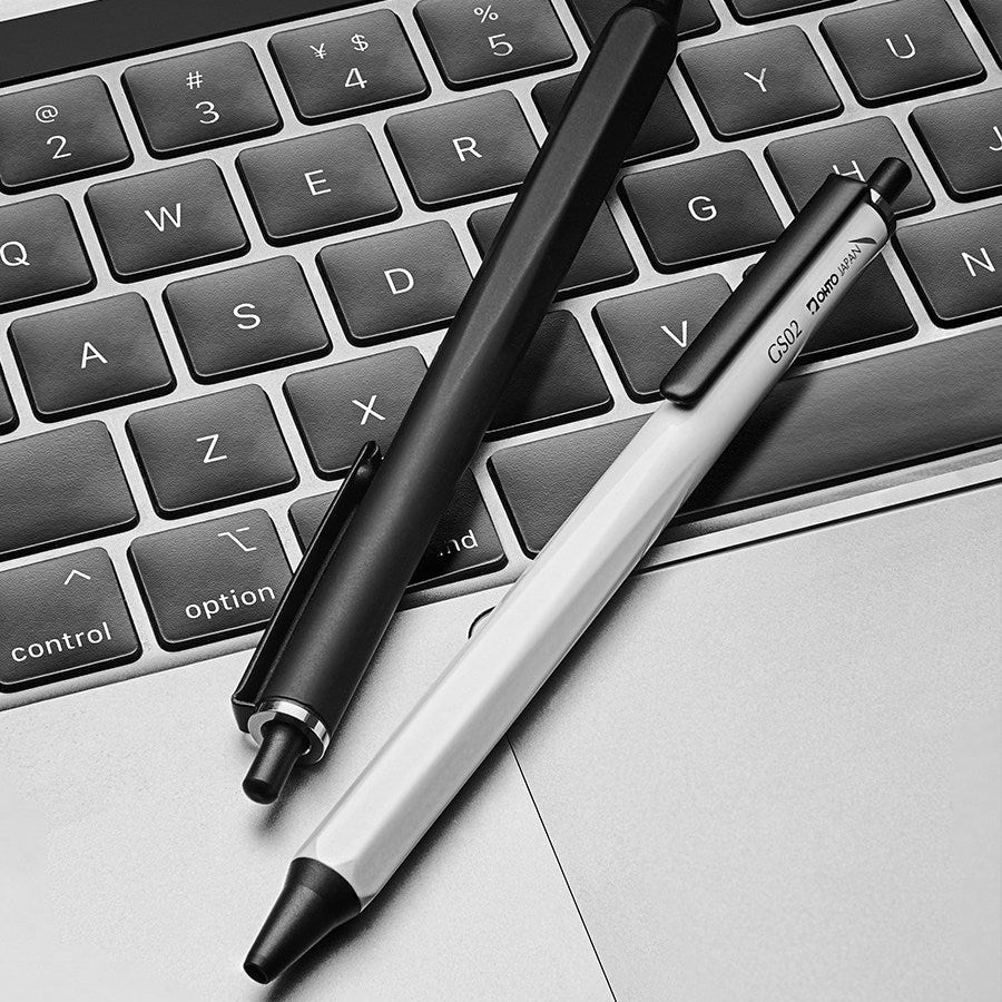 THE HEX-TO-CYLINDER ENGINE // 0.5MM CERAMIC ROLLERBALL: MACHINED ALUMINUM CHASSIS