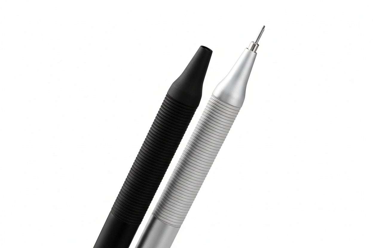 JAPANESE DOUBLE-KNOCK DRAFTING PENCIL // MACHINED ALUMINUM 0.5MM