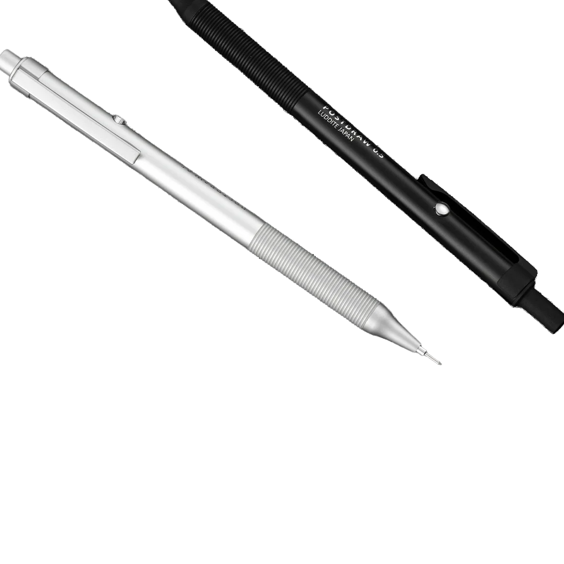 JAPANESE DOUBLE-KNOCK DRAFTING PENCIL // MACHINED ALUMINUM 0.5MM