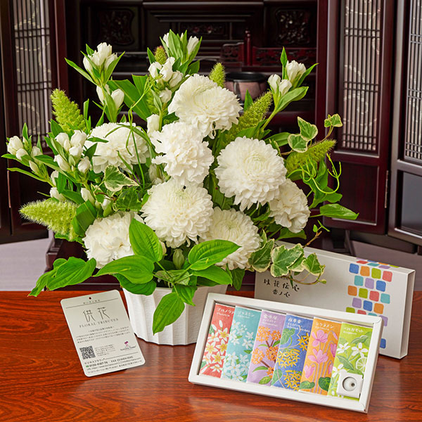 Kousaido Ika Denshin – Japanese Floral Incense Gift Set · 6 Fragrances