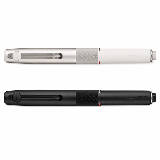 Uni-ball ZENTO Signature 3 Color Ballpoint Pen with Magnetic Cap Rotary Mechanism 0.38mm 0.5mm Premium Business Pen