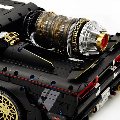 子供のためのRCレーシングビルディングブロック GULY-MOC 1:8 10637