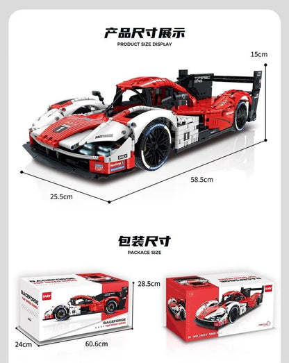GULY 10615 スーパースポーツカー テクニカルカー 1:8 3460個