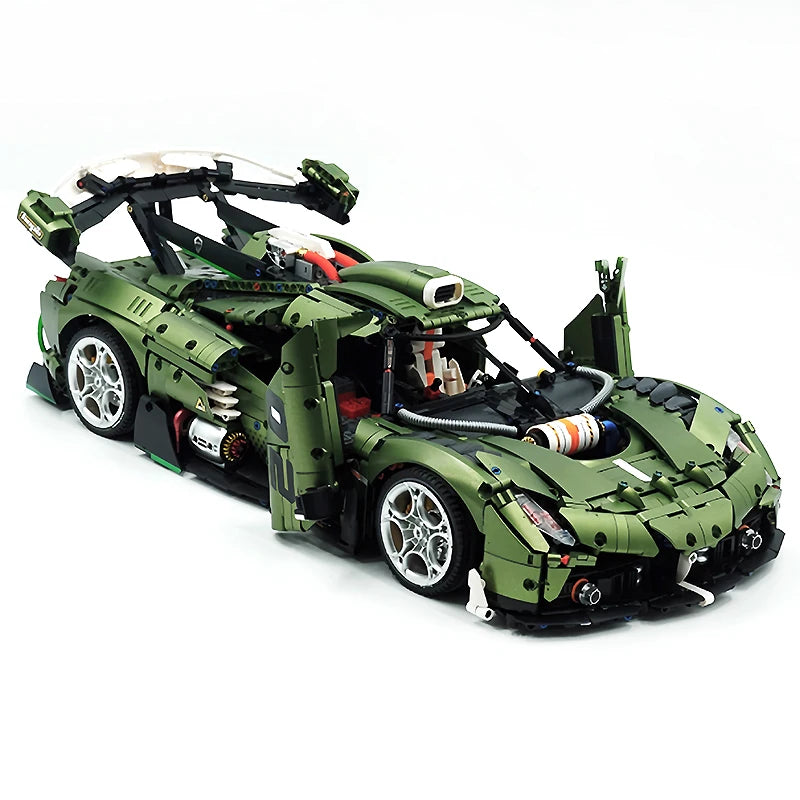 スーパーカー KenSaige 1:8 スケールモデルビルディングブロック
