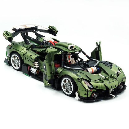スーパーカー KenSaige 1:8 スケールモデルビルディングブロック