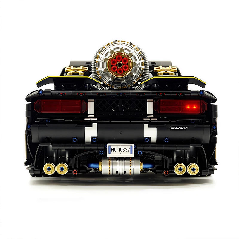 子供のためのRCレーシングビルディングブロック GULY-MOC 1:8 10637