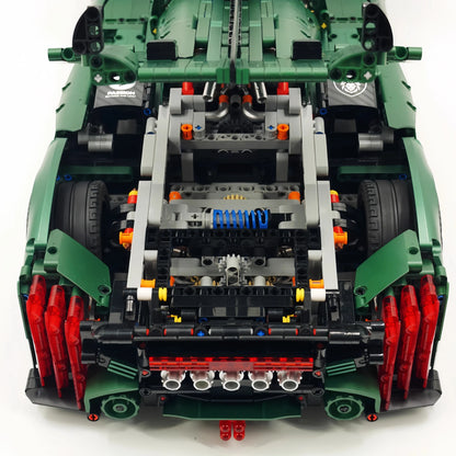 MOC 10616 スーパースポーツカー 9X8 モデル テクニカルカー 1:8