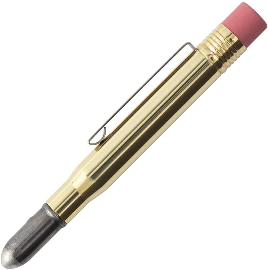 TRC Solid Brass Bullet Pen / Pencil (Midori)