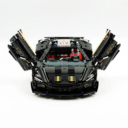 1:8 MOC スポーツレーシングカーモデル 720S モーター 10625