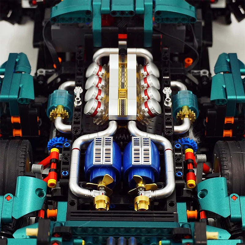 3861ピース ラム スポーツカー 組み立てブロック 1:8スケールモデル
