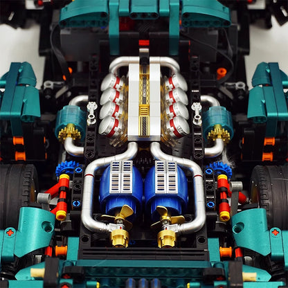 3861ピース ラム スポーツカー 組み立てブロック 1:8スケールモデル