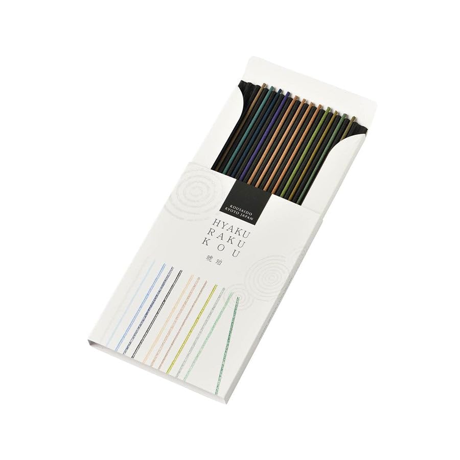 Kousaido Hyakuraku – 12 Fragrance Japanese Incense Discovery Set