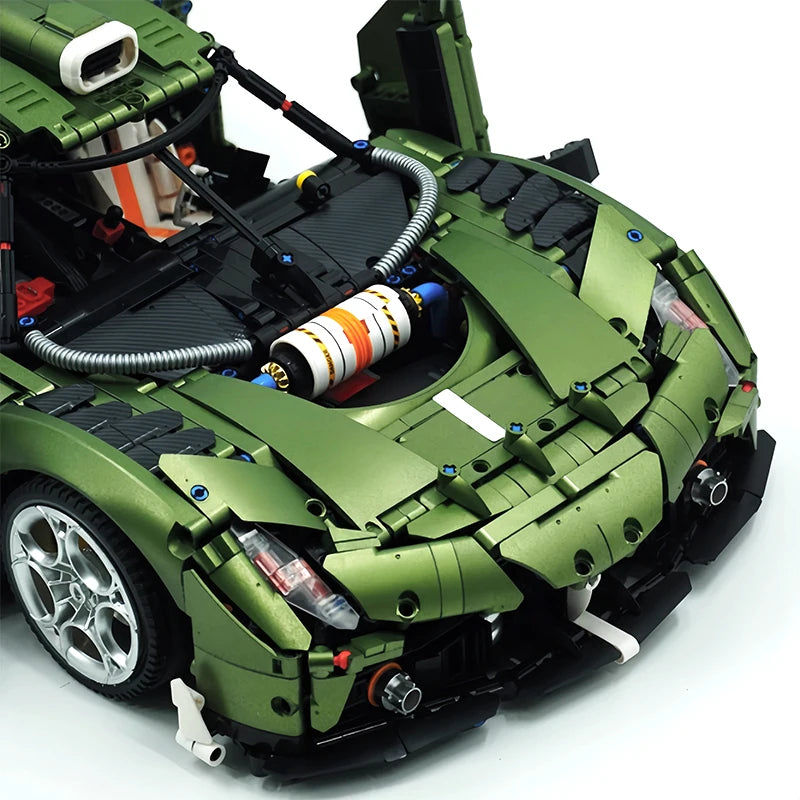 スーパーカー KenSaige 1:8 スケールモデルビルディングブロック