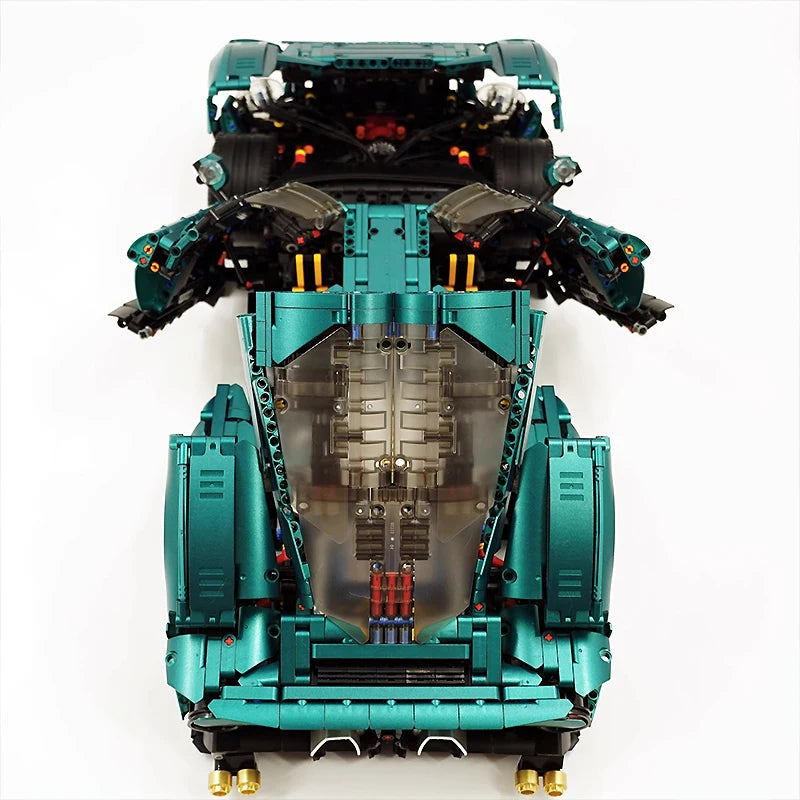 3861ピース ラム スポーツカー 組み立てブロック 1:8スケールモデル