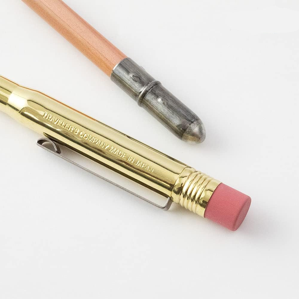 TRC Solid Brass Bullet Pen / Pencil (Midori)