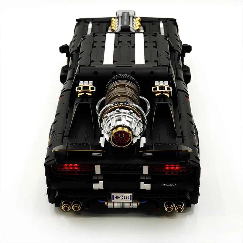 子供のためのRCレーシングビルディングブロック GULY-MOC 1:8 10637