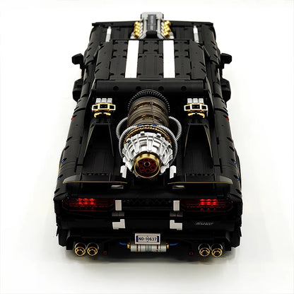 子供のためのRCレーシングビルディングブロック GULY-MOC 1:8 10637