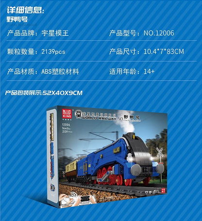 MOC 12006 スチームハイカー機関車 クラスA4 輸送車両モデル