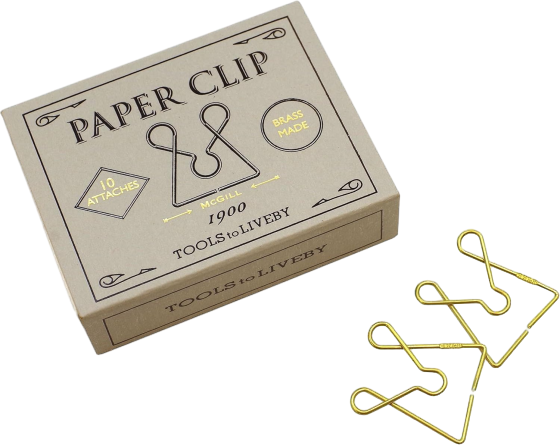 THE BRASS CHRONOGRAPH CLIPS // SERIES 1900 ARCHIVAL REPRODUCTIONS