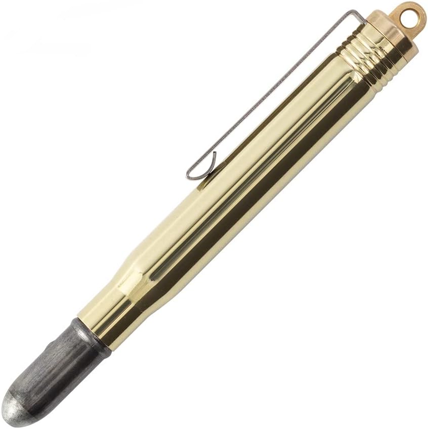 TRC Solid Brass Bullet Pen / Pencil (Midori)
