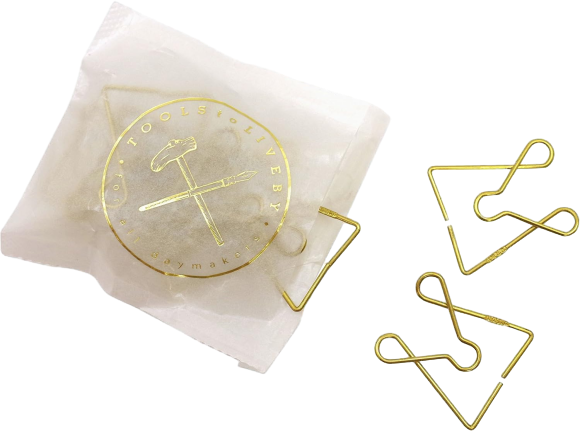 THE BRASS CHRONOGRAPH CLIPS // SERIES 1900 ARCHIVAL REPRODUCTIONS