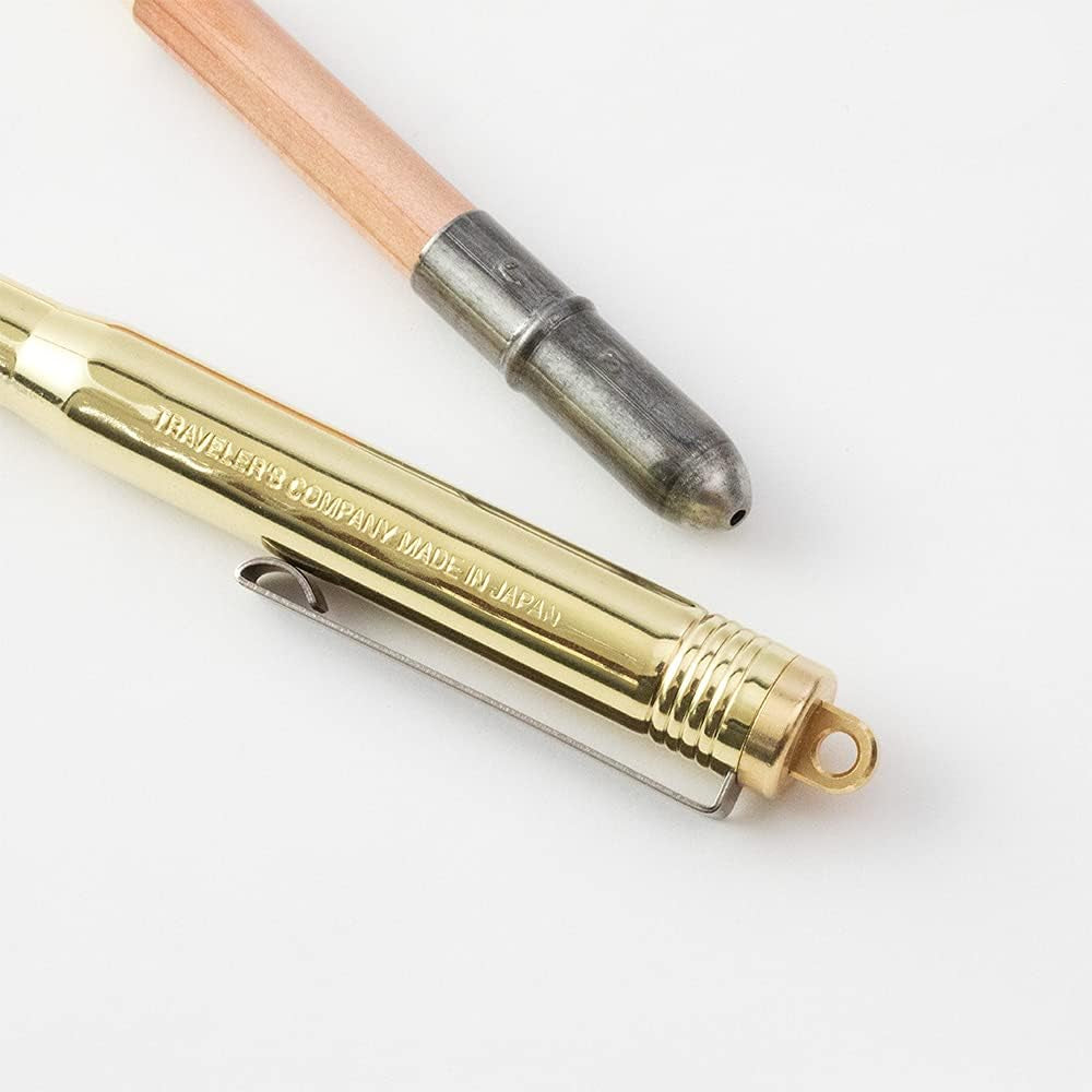 TRC Solid Brass Bullet Pen / Pencil (Midori)