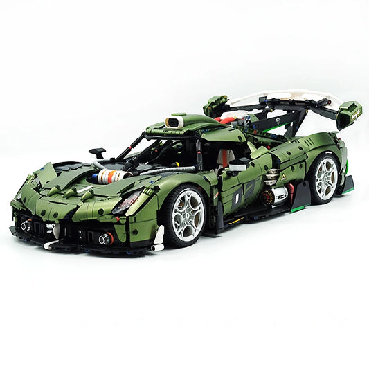 スーパーカー KenSaige 1:8 スケールモデルビルディングブロック