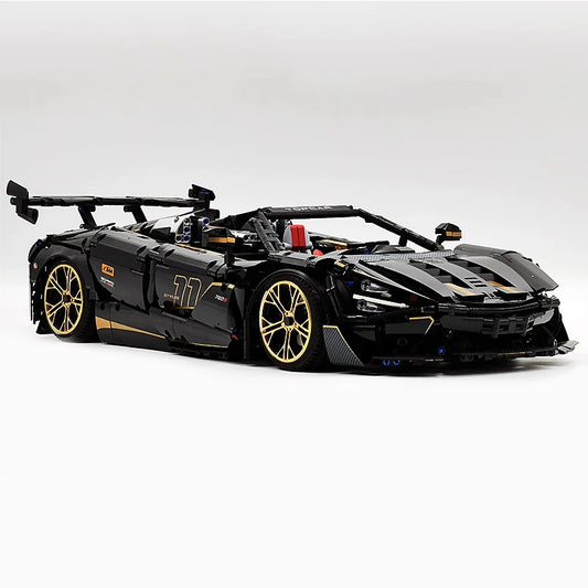 1:8 MOC スポーツレーシングカーモデル 720S モーター 10625