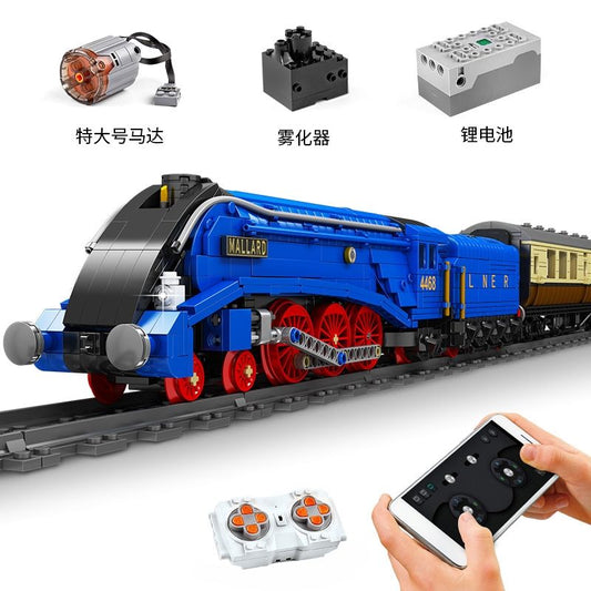 MOC 12006 スチームハイカー機関車 クラスA4 輸送車両モデル
