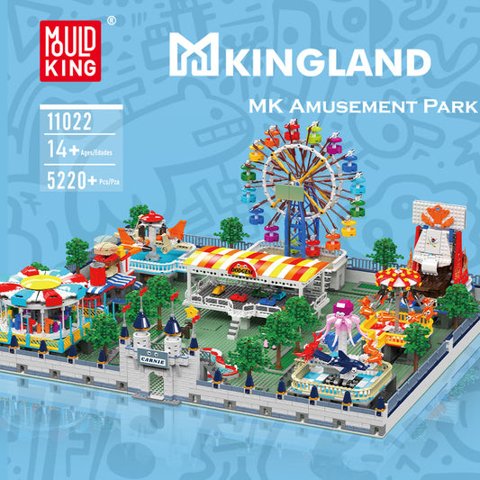 MOULD KING 11022 クリエイティブモジュラーモデル MK遊園地ビルディングブロックセット