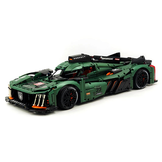 MOC 10616 スーパースポーツカー 9X8 モデル テクニカルカー 1:8