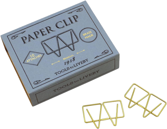 THE BRASS CHRONOGRAPH CLIPS // SERIES 1900 ARCHIVAL REPRODUCTIONS