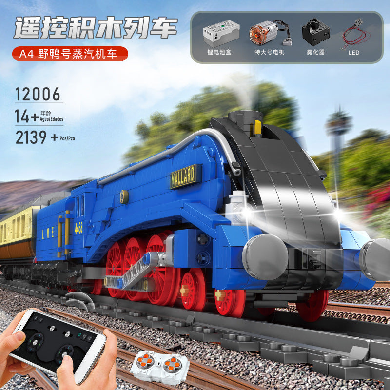 MOC 12006 スチームハイカー機関車 クラスA4 輸送車両モデル