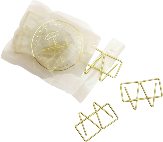 THE BRASS CHRONOGRAPH CLIPS // SERIES 1900 ARCHIVAL REPRODUCTIONS