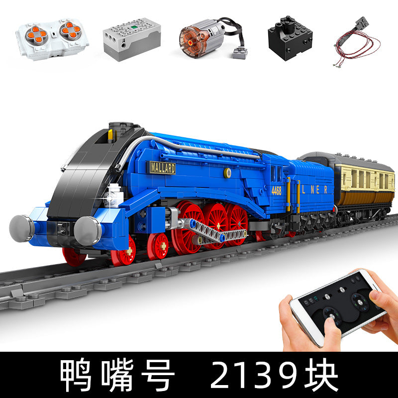 MOC 12006 スチームハイカー機関車 クラスA4 輸送車両モデル