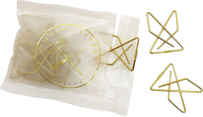 THE BRASS CHRONOGRAPH CLIPS // SERIES 1900 ARCHIVAL REPRODUCTIONS