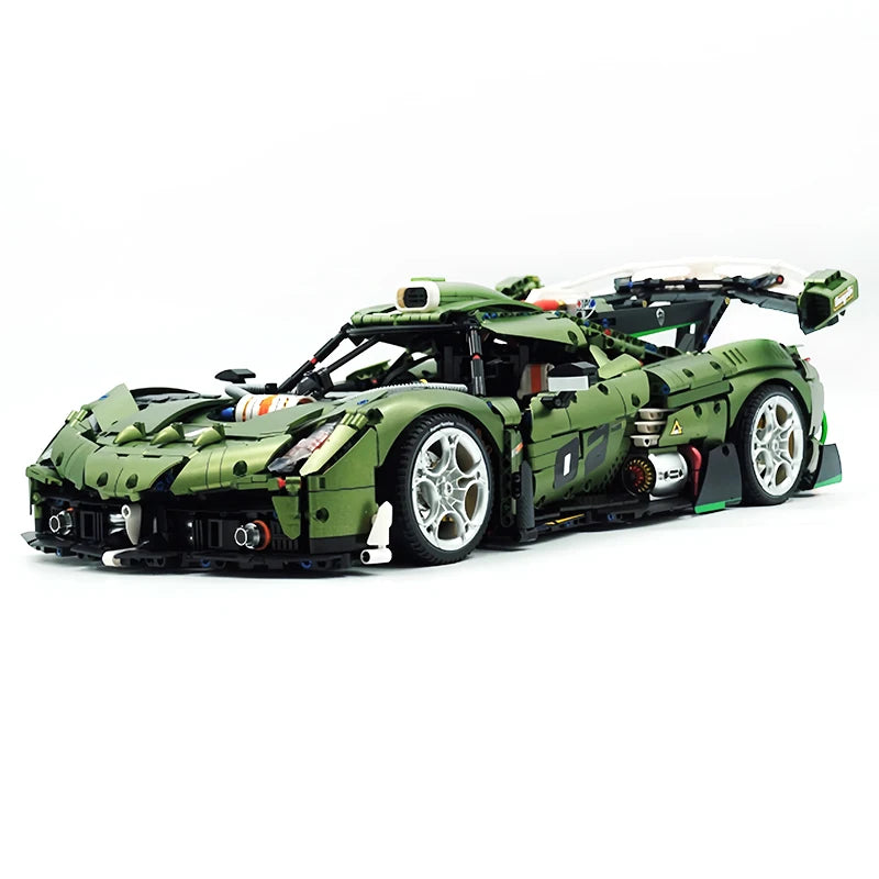 スーパーカー KenSaige 1:8 スケールモデルビルディングブロック